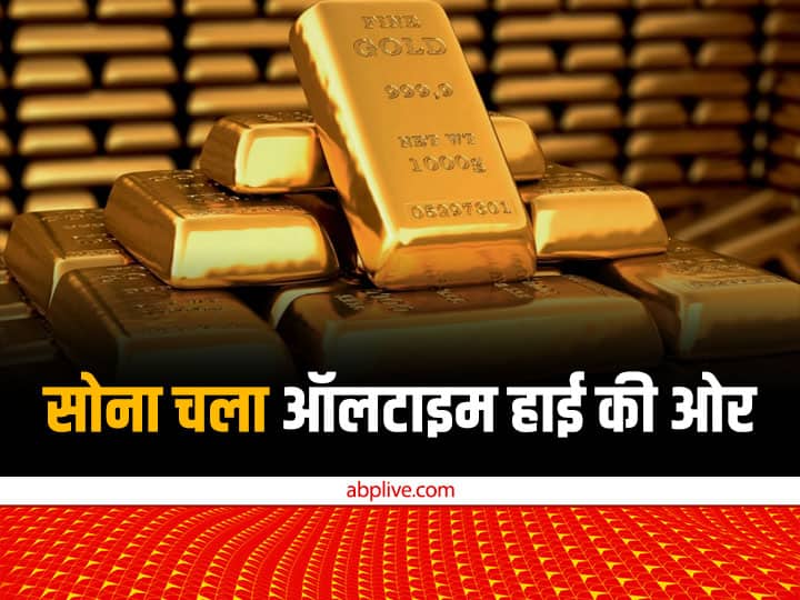 Gold Silver Rate today are surging ahead due to increased global demand Gold Silver Rate: सोना हुआ बेतहाशा महंगा, आम जनता की पहुंच से बाहर हो रही गोल्ड की खरीदारी, जानें रेट्स