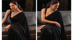 Sonam Bajwa: ਸੋਨਮ ਬਾਜਵਾ ਨੇ ਕਾਲੀ ਸਾੜੀ 'ਚ ਤਸਵੀਰਾਂ ਕੀਤੀਆਂ ਸ਼ੇਅਰ, ਫੈਨਜ਼ ਨੇ ਕਿਹਾ- ਇੱਕ ਤਾਂ ਸੋਨਮ ਉੱਪਰੋਂ...