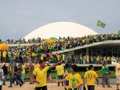 In Pics: Bolsonaro Supporters Storm Brazil Congress, Security Forces Retaliate