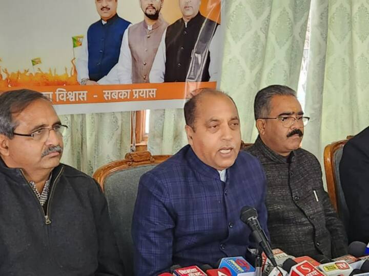 Himachal Politics: खुद को CM से कम नहीं समझते डिप्टी सीएम, हिमाचल में कांग्रेस सरकार की स्थिति हास्यास्पद- जयराम ठाकुर Himachal Pradesh Politics Jairam Thakur Said Deputy CM does not consider himself less than CM ann Himachal Politics: खुद को CM से कम नहीं समझते डिप्टी सीएम, हिमाचल में कांग्रेस सरकार की स्थिति हास्यास्पद- जयराम ठाकुर