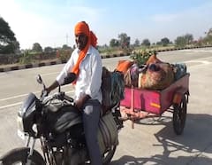 PHOTO: भन्नाट जुगाड! शेतातील भाजीपाला बाजारात नेण्यासाठी कमाल प्रयोग, पाहून तुम्हीही थक्क व्हाल...