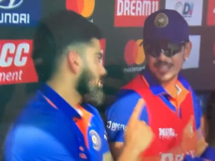 India vs Sri Lanka 1st ODI Virat Kohli's Reaction To Rohit Sharma Surviving LBW Scare In 1st ODI Goes Viral. WATCH IND vs SL: Virat Kohli's Reaction To Rohit Sharma Surviving LBW Scare In 1st ODI Goes Viral. WATCH