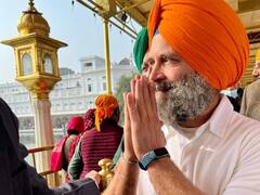 Bharat Jodo Yatra: सुवर्ण मंदिरात राहुल गांधी झाले नतमस्तक, भारत जोडो यात्रा पंजाबमध्ये; पाहा फोटो