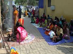 பெரியகுளத்தில் பெண்களை ஒன்றிணைத்து சிறுதானிய பொங்கள் திருவிழா