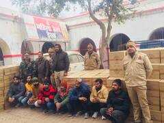STF और अयोध्या पुलिस को मिली बड़ी कामयाबी, बिहार जा रही 20 लाख की अवैध शराब के साथ 9 लोग गिरफ्तार