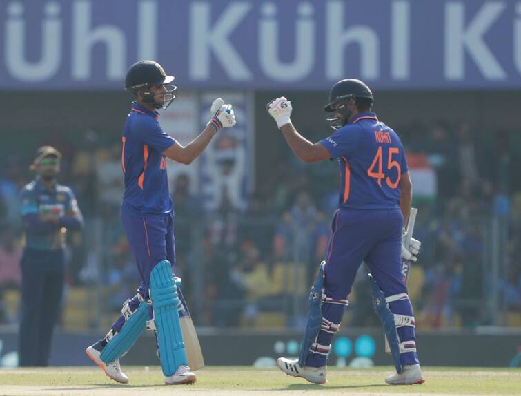 IND vs SL, 1st ODI:  27th 100 plus opening partnership involving Rohit Sharma in ODIs IND vs SL, 1st ODI: રોહિત શર્માએ રચ્યો મોટો રેકોર્ડ, ગિલ સાથે મળીને કર્યુ આ પરાક્રમ