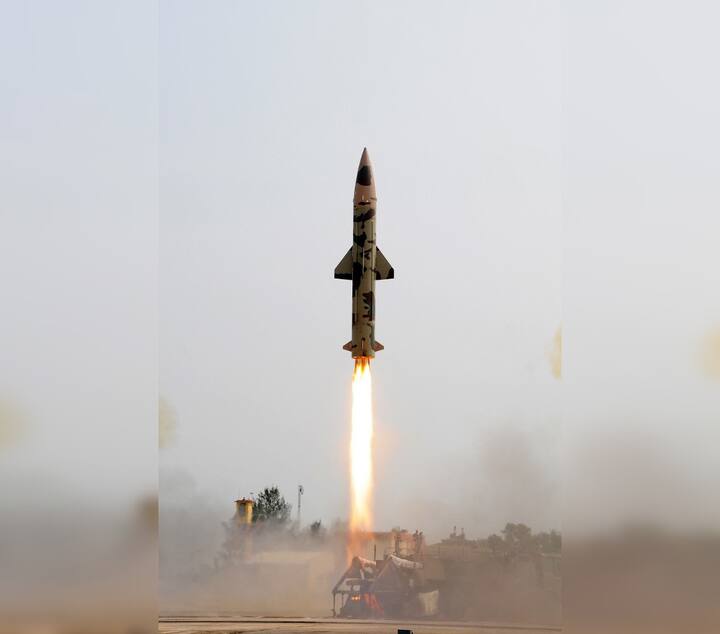 Short-Range Ballistic Missile, Prithvi-II was carried out today from Integrated Test Range in Odisha: Ministry of Defence Short-Range Ballistic Missile Prithvi II Successfully Tested Off Odisha Coast