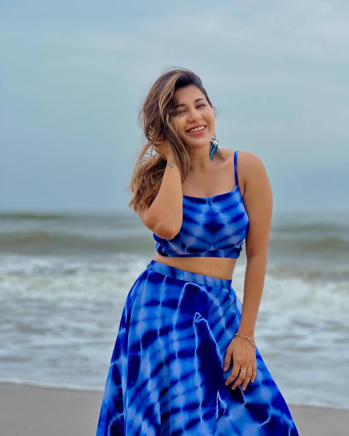 కార్తీక దీపం సీరియల్ పూర్తయ్యాక ప్రసారమయ్యే బ్రహ్మముడి సీరియల్‌లో నటిస్తోంది, -Image Credit: Hamida Khatoon/Instagram