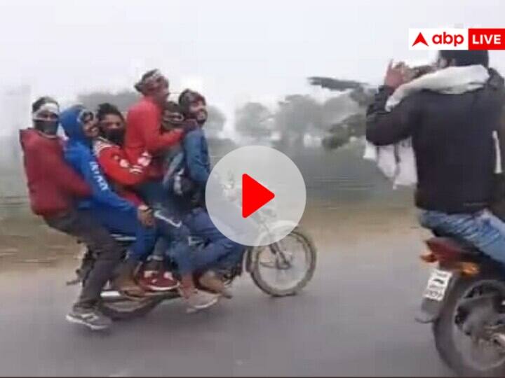 Uttar Pradesh Video of youth performing bike stunts in Bareilly went viral police took this action Watch: बरेली में बाइक पर स्टंट करना पड़ा भारी, वीडियो हुआ वायरल तो पुलिस ने की ये कार्रवाई