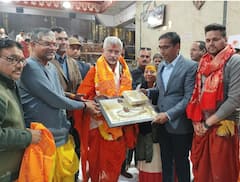 संकट चतुर्थी पर दो केंद्रीय मंत्री महाकाल की शरण में पहुंचे, किया महादेव का जलाभिषेक