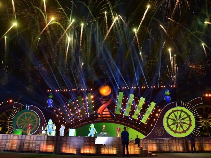 As the fireworks of this inaugural event of this sporting extravaganza lit up the night sky in Cuttack, it put a sparkle in the eyes of every member of the audience. (Picture Credit: ABP News)