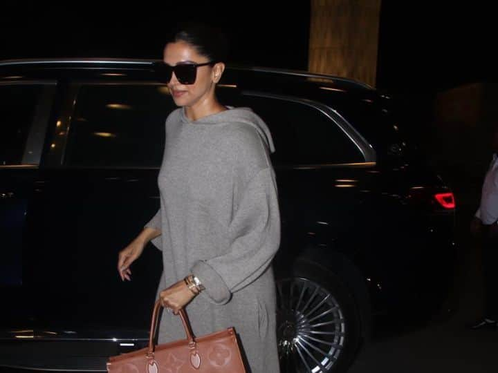 Deepika Padukone Airport Look: बी टाउन एक्ट्रेस दीपिका पादुकोण इन दिनों 'पठान' फिल्म को लेकर चर्चा में बनी हुई है. इस बीच दीपिका पादुकोण के एयरपोर्ट लुक की लेटेस्ट तस्वीरें सामने आई हैं.