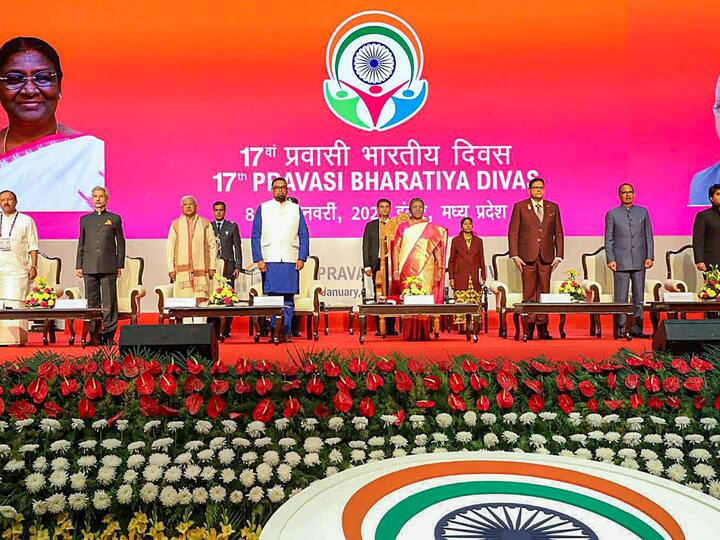Pravasi Bharatiya Samman Awards are conferred to select Indian diaspora members to recognize their achievements and honour their contributions to various fields, both in India and abroad. (Image Source: PTI)
