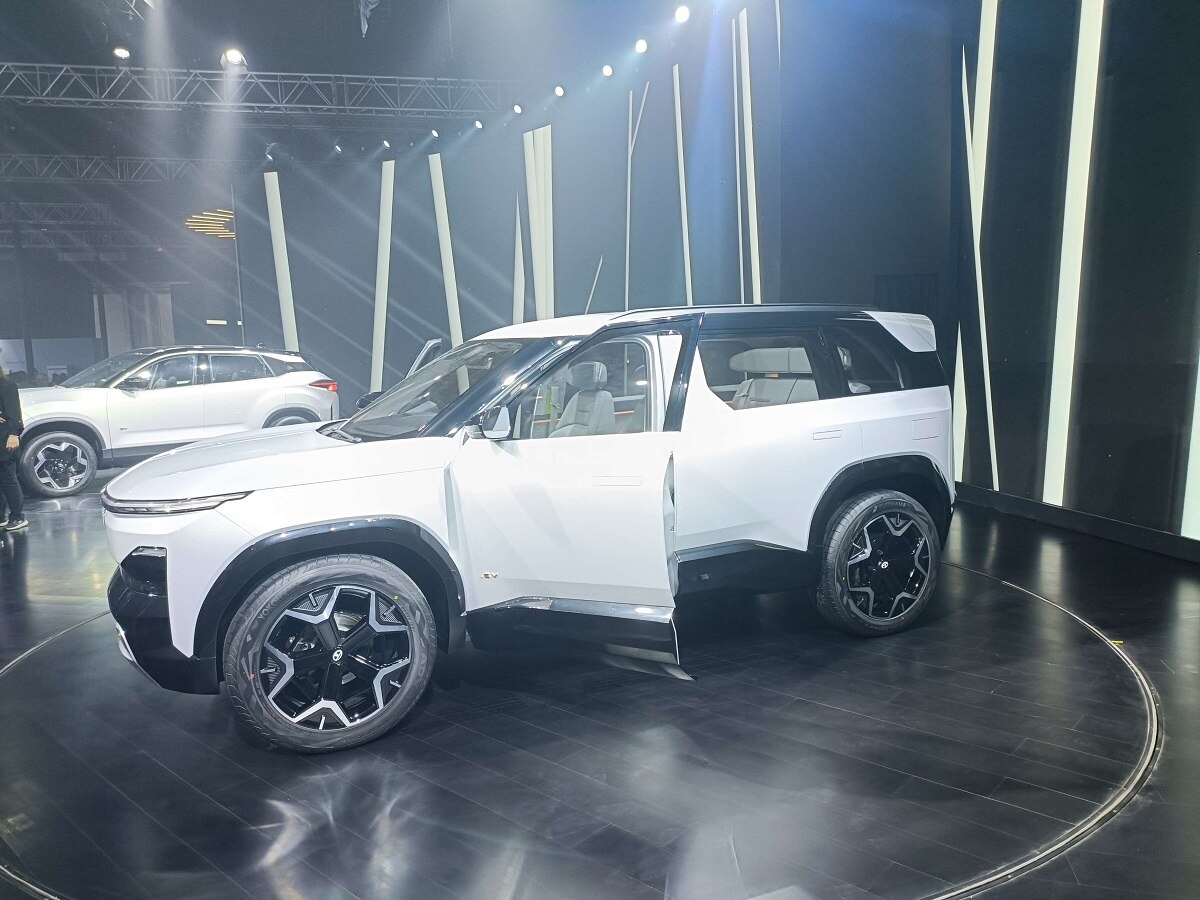 Tata Shows Two Electric SUVs, Sierra And Harrier EV