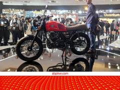 Auto Expo 2023: पुराने दिनों की यादें ताजा करने के लिए रेट्रो लुक में लॉन्च हुई कीवे SR250, देखें तस्वीरें
