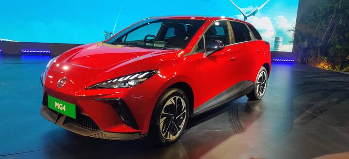 The MG4 could be an interesting launch for the Indian market since it would be the first premium hatchback being available with an electric powertrain.