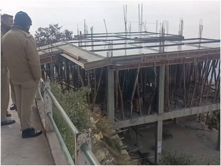 Mussoorie dehradun development authority Action Against illegal construction ANN Mussoorie: मसूरी में अवैध निर्माण पर प्रशासन का एक्शन, दो ढांचों को MDDA ने किया सीज