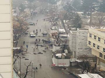 Afghanistan Bomb Blast: ஆப்கானிஸ்தான் வெளிவிவகார அமைச்சகத்தின் கட்டிடத்திற்கு வெளியே குண்டுவெடிப்பு... தொடர் பதற்றம்...!