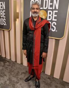 Golden Globe Awards 2023:  ਐੱਸਐੱਸ ਰਾਜਾਮੌਲੀ ਤੇ ਰਾਮਚਰਨ ਦੇਸੀ ਸਟਾਈਲ 'ਚ ਪਹੁੰਚੇ ਰੈੱਡ ਕਾਰਪੇਟ 'ਤੇ, Jr NTR Black Tuxedo 'ਚ ਲਗੇ ਡੈਪਰ