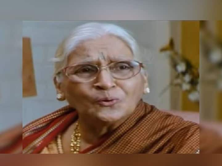 chitra navathe actress of marathi film industry passed away Chitra Navathe: ज्येष्ठ अभिनेत्री चित्रा नवाथे यांचे निधन; वयाच्या 89 व्या वर्षी घेतला अखेरचा श्वास