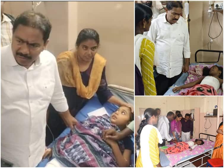 Konaseema Amalapuram Private school sankranthi celebrations bhogi fire accident three student injured DNN Bhogi Fire Accident : సంక్రాంతి సంబరాల్లో అపశ్రుతి, భోగిమంటలు ఎగిసిపడి ముగ్గురు విద్యార్థులకు తీవ్ర గాయాలు