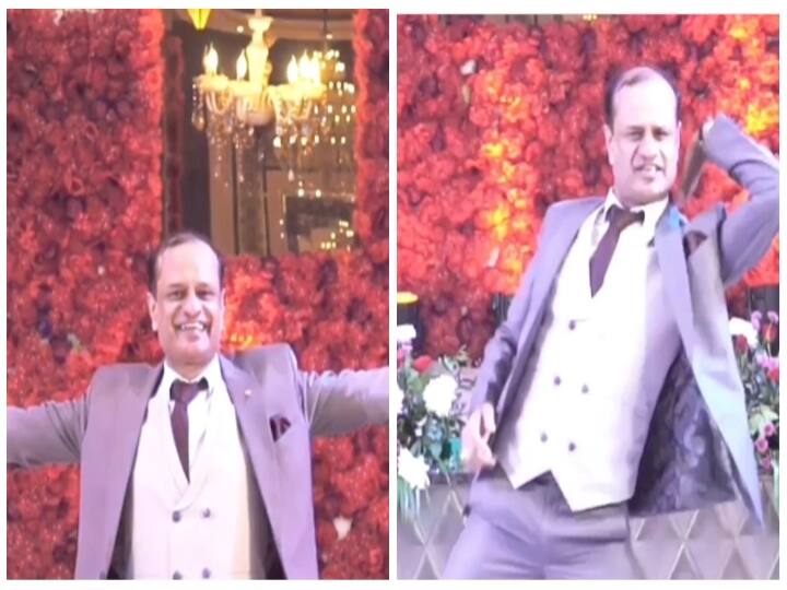 Groom's father grooves to Badtameez Dil netizens congratulations him Watch Video Watch Video: வாரிசு திருமணத்தில் வாரிசு விஜய் போல ஆடிய தந்தை...! வைரலாகும் வீடியோ..!