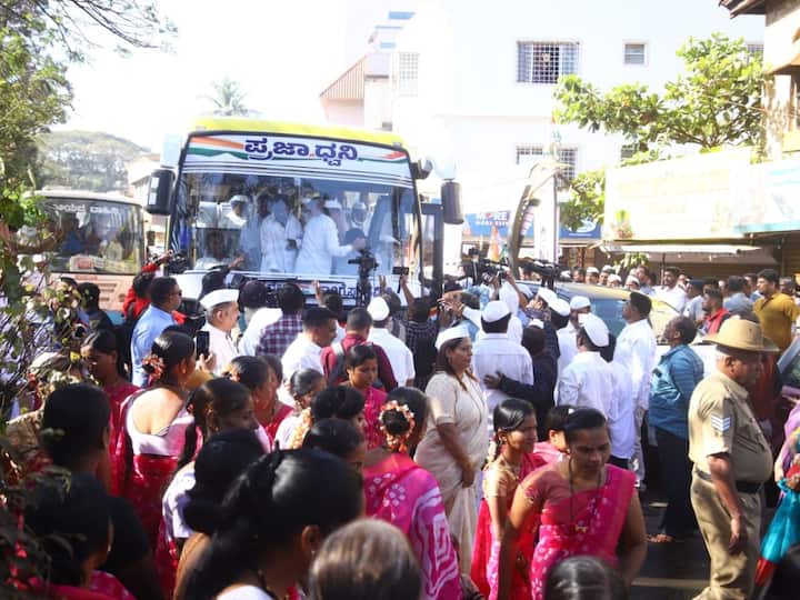 The Congress has assured to reach out to every Kannadiga through the bus yatra.