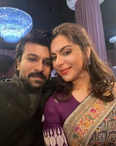 Golden Globe 2023: గోల్డెన్ గ్లోబ్ అవార్డుల వేడుకలో రామ్ చరణ్ - ఉపాసన