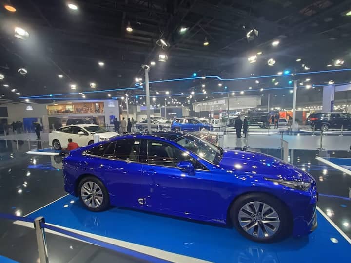 Toyota showcases Hydrogen Powered cars at the Auto Expo 2023