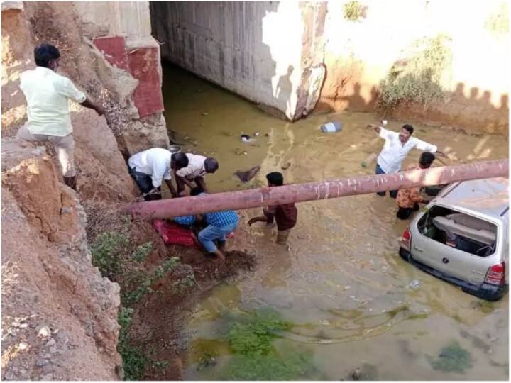 तेलंगाना के सिद्दीपेत में बड़ा हादसा, नहर में गिरी कार, 5 लोगों की मौत, 1 की हालत गंभीर