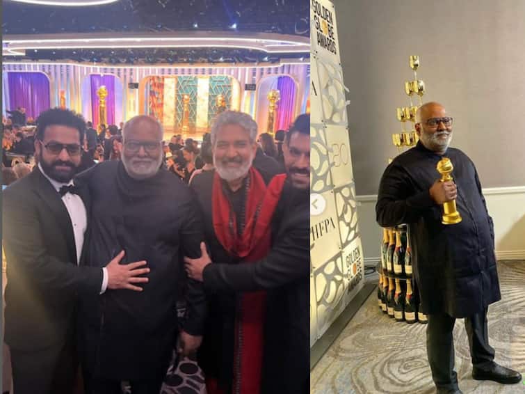 Naatu Naatu Golden Globe Awards Win: Ram Charan Says 'We Won', Jr. NTR Congratulates MM Keeravani Naatu Naatu Golden Globe Awards Win: Ram Charan Says 'We Won', Jr. NTR Congratulates MM Keeravani