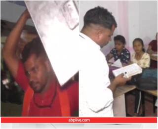 रात में कुली का काम करने के बाद दिन में बच्चों को पढ़ाता है यह शख्स, यूजर्स कर रहे सलाम