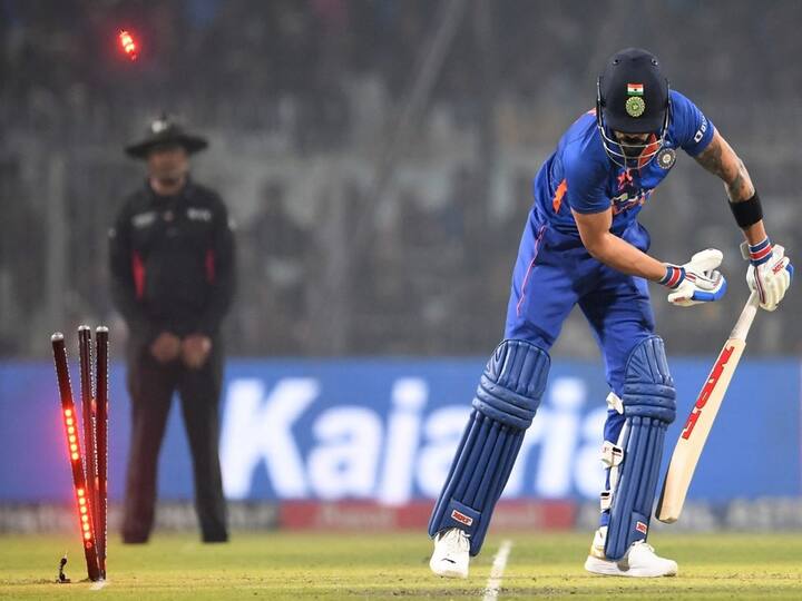 In response, India were in a spot of bother when they were 3 down for 62 and later lost their 4th wicket at the score of 86. (Picture Credit: AFP)