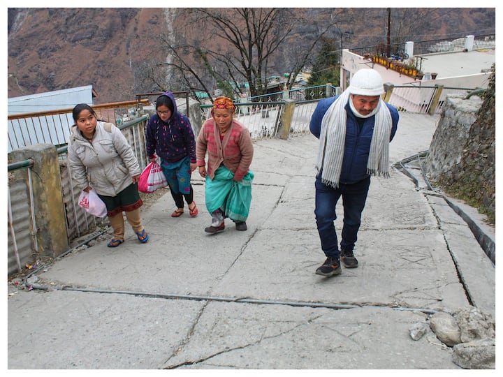 Cracks have developed in at least 570 houses due to continued land subsidence in Joshimath, adding to the woes of over 3000 people who are currently being shifted to safer locations. 