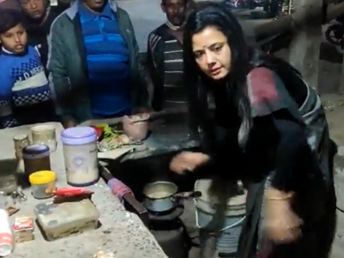 WATCH: Mahua Moitra makes chai in viral video, netizens say 'next PM in  making