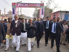 दरभंगा पहुंचे CM नीतीश कुमार ने विकास कार्यों का लिया जायजा, मखाना और सोलर प्लांट को लेकर दिए निर्देश