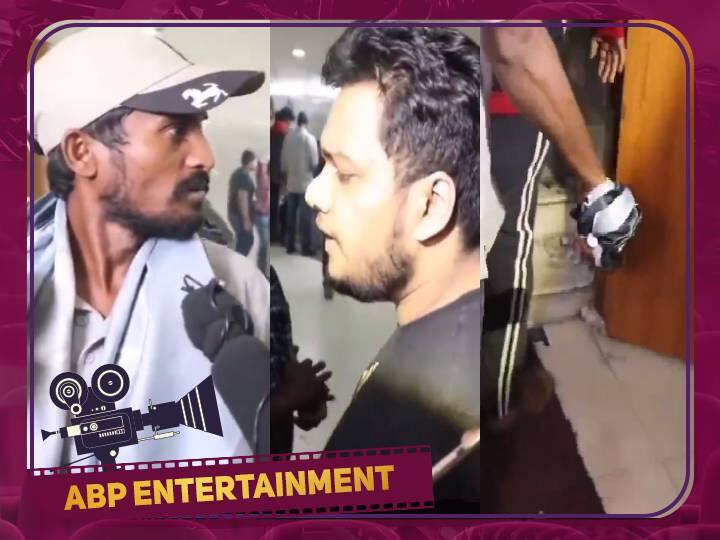 Actor Nandamuri Balakrishna Veera Simha Reddy movie released fans fight video viral Watch Video Here :  தலைவர் படத்தை தப்பா பேசுவியா... கொலைவெறியில் பாலகிருஷ்ணா ரசிகர்.. வைரல் வீடியோ!