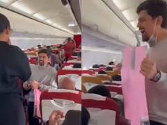 Watch Video : ஜோடி சேர்ந்த காதல் புறாக்கள்..விமானத்தில் பறந்தபோது ’லவ் ப்ரோபோஸல்’.. ஷாக் கொடுத்த மாப்பிள்ளை!