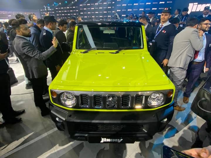 Design-wise, the Jimny remains an attractive SUV with butch styling and an old-school look to it including a tailgate-mounted spare wheel. Image Source: Somnath Chatterjee