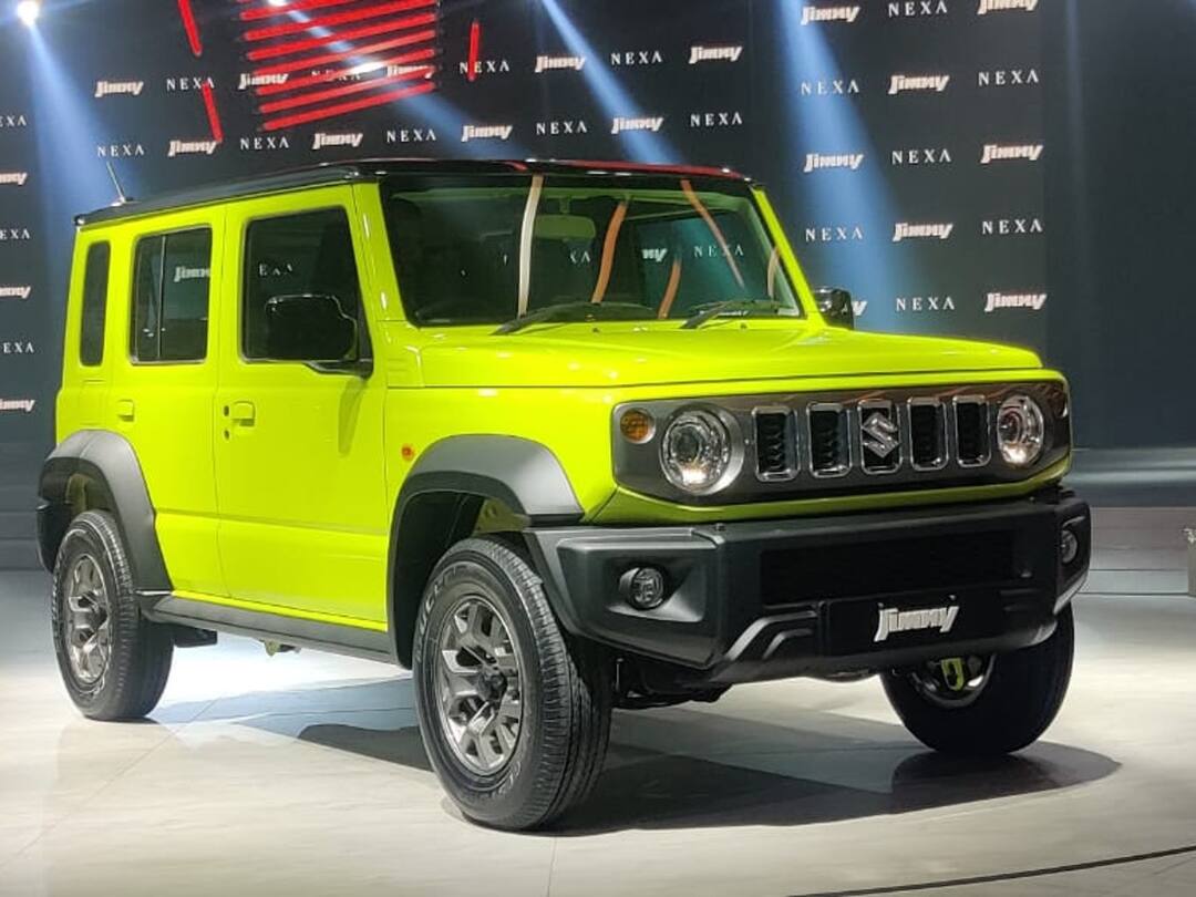 Auto Expo 2023: 5-Door Maruti Suzuki Jimny Revealed Maruti Suzuki Jimny 5-door Revealed at Auto Expo 2023 Check Jimny Expected Price Specification Look Auto Expo 2023: 5-Door Maruti Suzuki Jimny Revealed