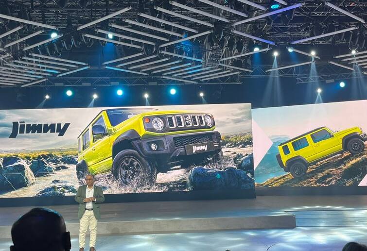 Auto Expo 2023: Maruti Suzuki Jimny 5 door launched check price and features Auto Expo 2023: Maruti Suzuki Jimny 5 door થઈ લોન્ચ, જાણો કિંમત, ફીચર્સ