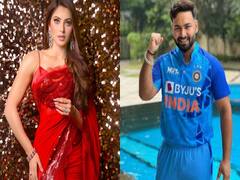 ઈવેન્ટમાં Urvashi Rautela ને જોઈને લોકોને આવી Rishabh Pantની યાદ, ક્રિકેટરના નામના લાગ્યા નારા