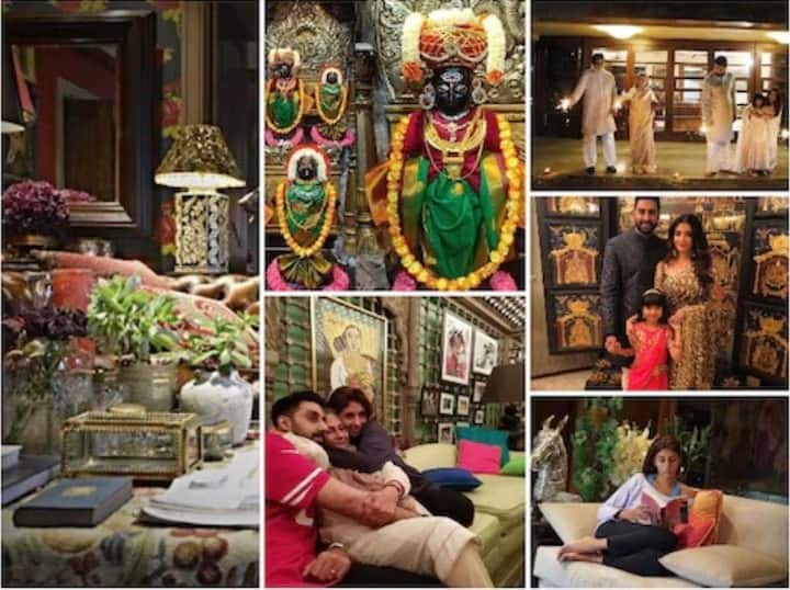 Amitabh Bachchan House Inside Photos: अमिताभ बच्चन बॉलीवुड के मेगास्टार हैं. वो जितने मशहूर हैं, लगभग उतना ही मशहूर उनका मुंबई का उनका बंगला जलसा भी है.