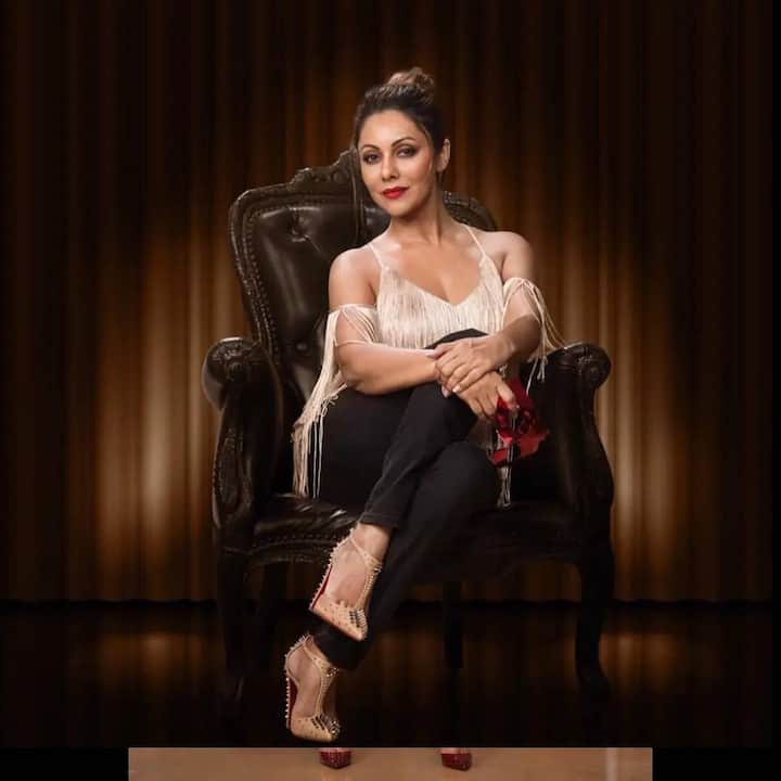 गौरी खान प्रत्येक लूकमध्ये परफेक्ट दिसते आणि तिचे फोटो सोशल मीडियावर व्हायरल होतात. (फोटो सौजन्य :gaurikhan/इंस्टाग्राम)