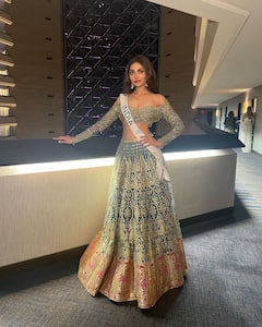 Miss Universe 2023 : मिस युनिव्हर्स स्पर्धेत दिविता रायकडे भारताचं नेतृत्व, 'सोनपरी' अवतार होतोय व्हायरल