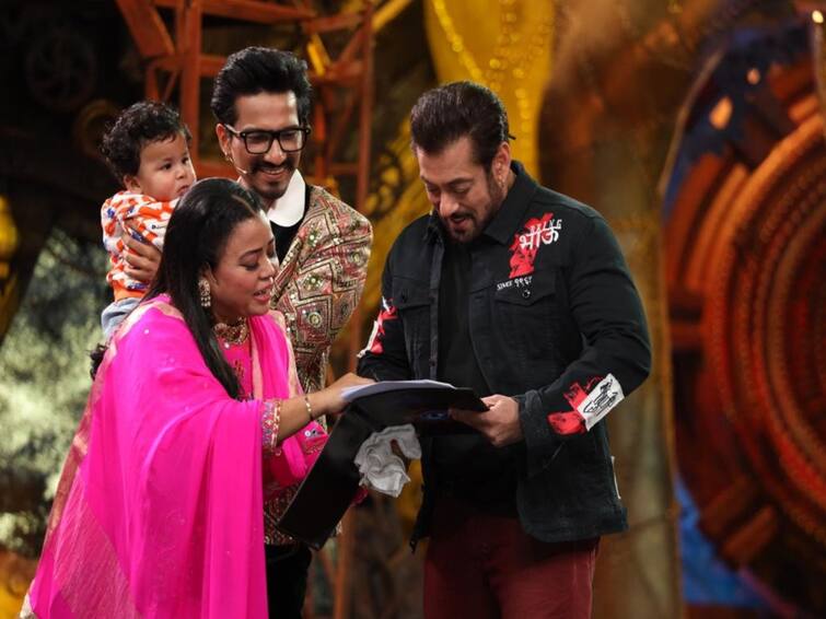 Bigg Boss 16 Salman Khan Celebrates Lohri Special With Bharti Singh Haarsh Limbachiyaa And