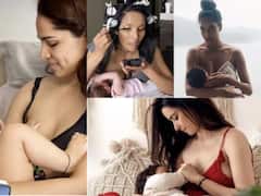 Actress Breastfeeding Pics:  बच्चों को ब्रेस्टफीड कराते हुए हीरोइनों ने खोला मोबाइल का कैमरा, फिर ऐसी तस्वीरों हुई वायरल