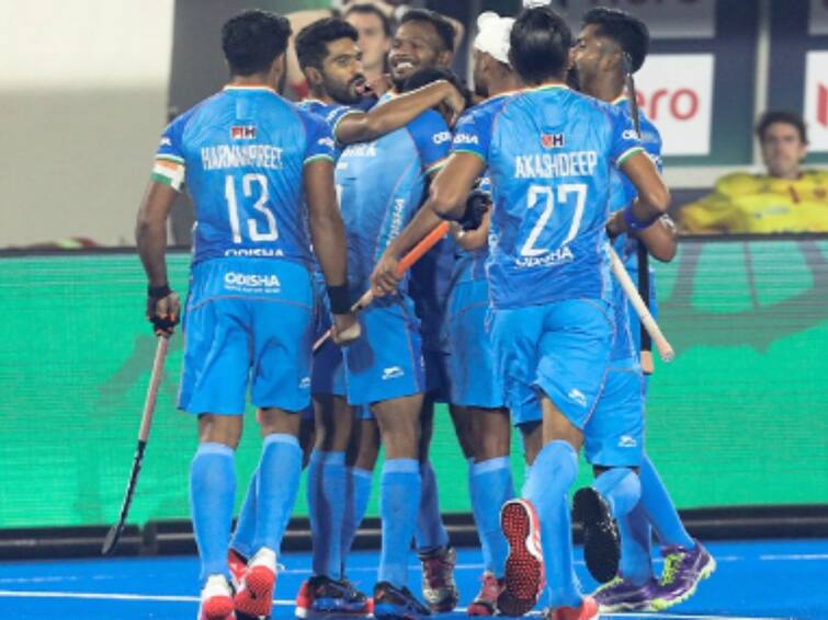 Hockey World Cup 2023 Highlights Amit Rohidas Hardik Singh India Beat Spain 2-0 At Odisha Rourkela Stadium