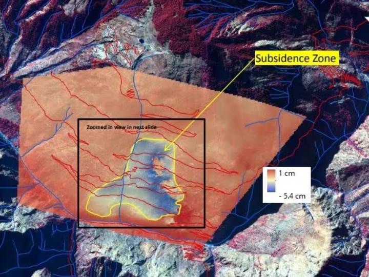 Joshimath Sinking: जोशीमठ अजुनही खचतंय... अवघ्या 12 दिवसांत 5.4 सेमी भूस्खलन, इस्रोकडून सॅटेलाइट इमेज जारी