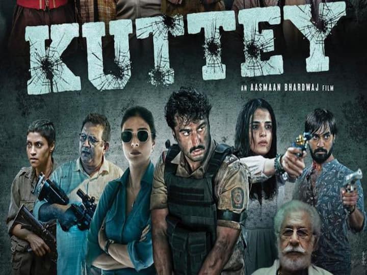 Kuttey Review: Aasmaan Bhardwaj's Dark Satire Is Upheld By Tabu's Even Darker Character Kuttey Review: Bhardwaj's Dark Satire Is Upheld By Tabu's Even Darker Character